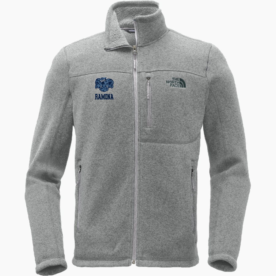 RAMONA HIGH SCHOOL RAMS <span class="pdp-name-mascot">RAMONA RAMS</span> The North Face Men's Sweater Fleece Jacket