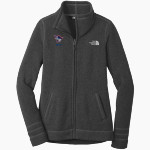 Clarkson-Leigh Patriots The North Face Women's Sweater Fleece Jacket Front Thumbnail
