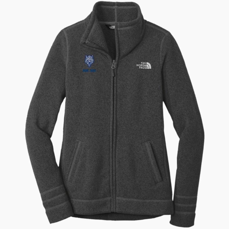 Boone Grove Wolves <span class="pdp-name-mascot">Boone Grove Wolves</span> The North Face Women's Sweater Fleece Jacket