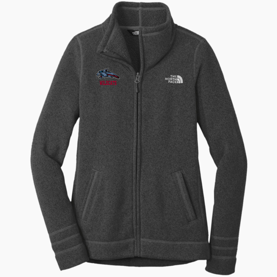 Eastmont Wildcats The North Face Women's Sweater Fleece Jacket