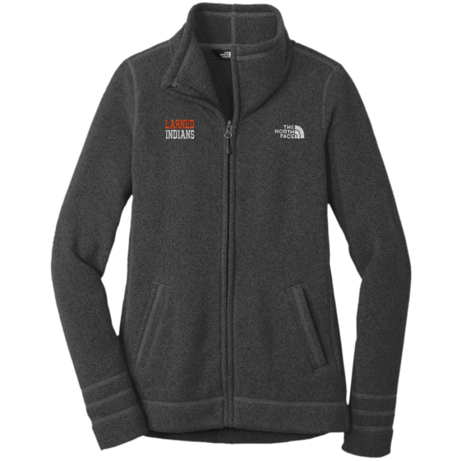 LARNED HIGH SCHOOL INDIANS <span class="pdp-name-mascot">LARNED INDIANS</span> The North Face Women's Sweater Fleece Jacket