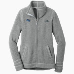 MTSU Blue Raiders The North Face Women's Sweater Fleece Jacket Front Thumbnail