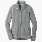 Warrenton Warriors The North Face Women's Sweater Fleece Jacket Front Thumbnail