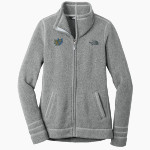 BACON ACADEMY BOBCATS The North Face Women's Sweater Fleece Jacket Front Thumbnail
