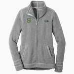 Summerville Green Wave <span class="pdp-name-mascot">Summerville Green Wave</span> The North Face Women's Sweater Fleece Jacket Front Thumbnail
