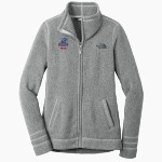 JOHN FOSTER DULLES HIGH SCHOOL VIKINGS <span class="pdp-name-mascot">JOHN FOSTER DULLES VIKINGS</span> The North Face Women's Sweater Fleece Jacket Front Thumbnail