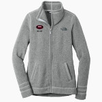 Brook Haven Warriors The North Face Women's Sweater Fleece Jacket Front Thumbnail