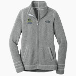Mahone Mustangs The North Face Women's Sweater Fleece Jacket Front Thumbnail