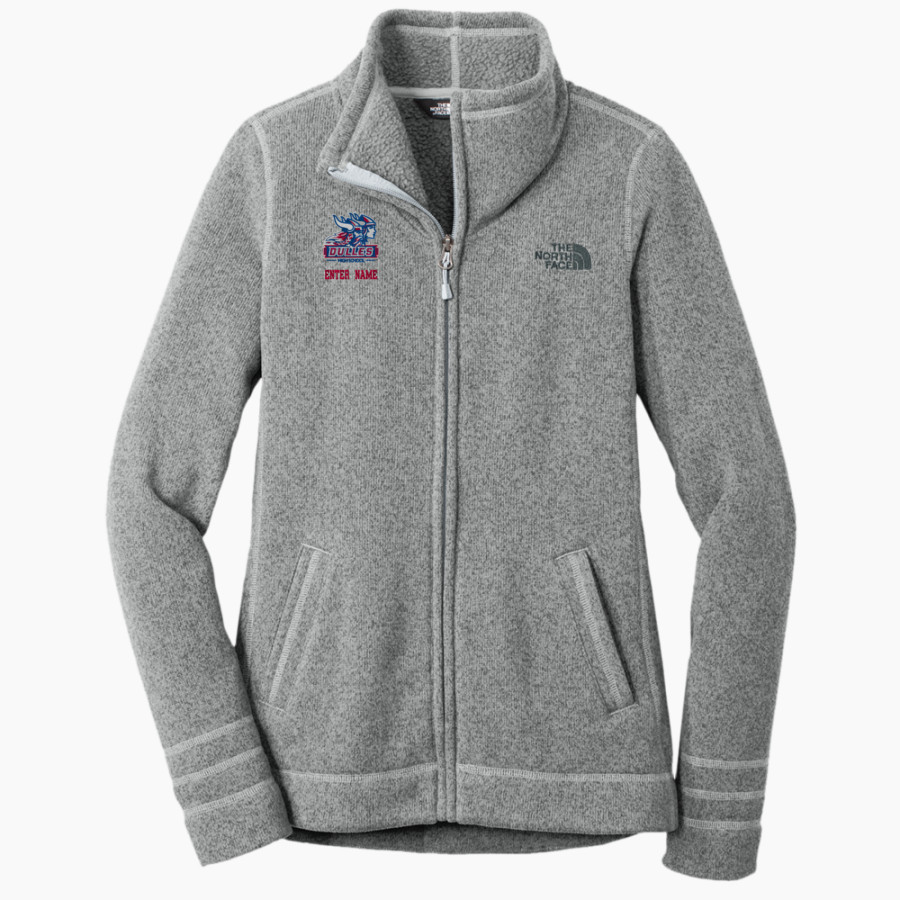 JOHN FOSTER DULLES HIGH SCHOOL VIKINGS <span class="pdp-name-mascot">JOHN FOSTER DULLES VIKINGS</span> The North Face Women's Sweater Fleece Jacket