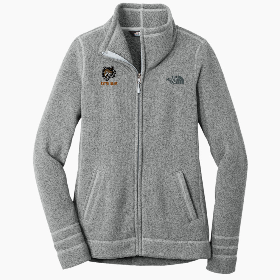 ORANGE VISTA HIGH SCHOOL COYOTES <span class="pdp-name-mascot">ORANGE VISTA COYOTES</span> The North Face Women's Sweater Fleece Jacket