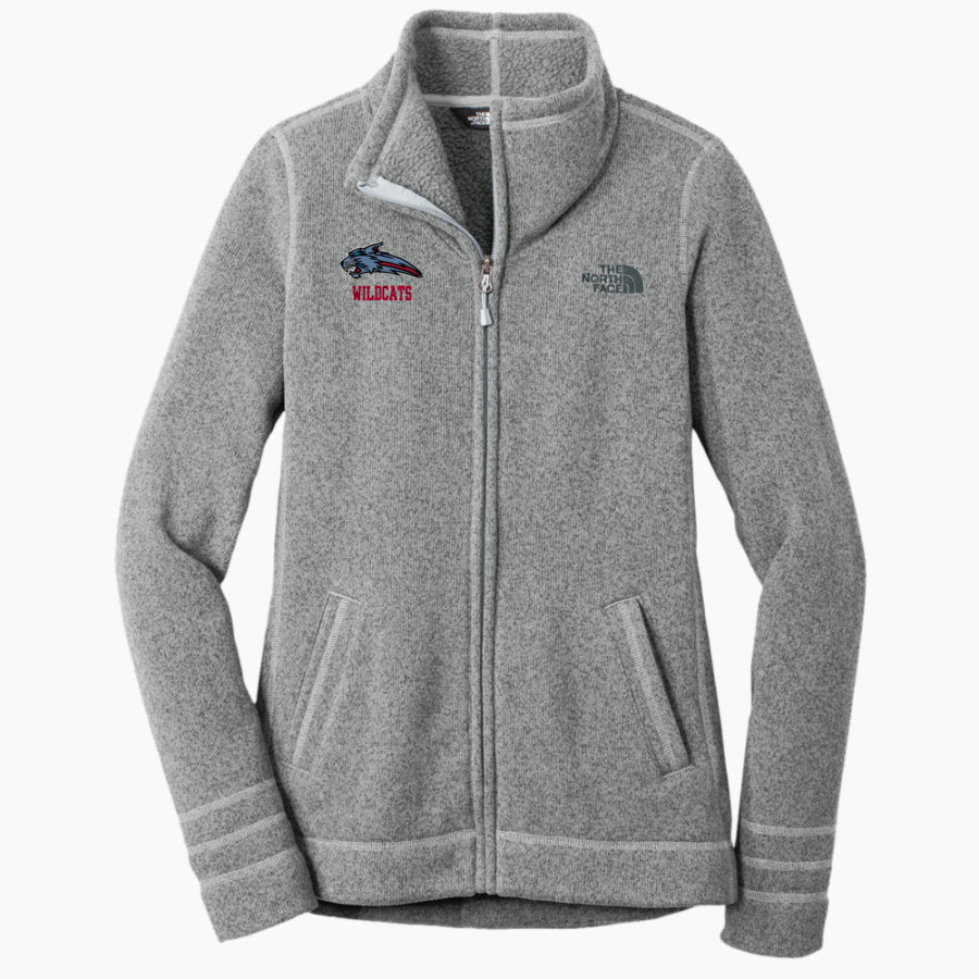 Eastmont Wildcats The North Face Women's Sweater Fleece Jacket