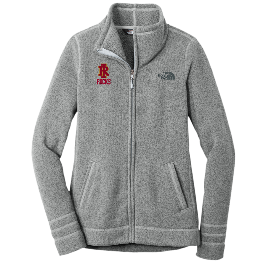 ROCK ISLAND HIGH SCHOOL ROCKS <span class="pdp-name-mascot">ROCK ISLAND ROCKS</span> The North Face Women's Sweater Fleece Jacket