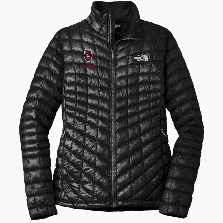 NORTH CENTRAL HIGH SCHOOL Wolfpack <span class="pdp-name-mascot">NORTH CENTRAL INDIANS</span> The North Face Women's Thermoball Trekker Jacket