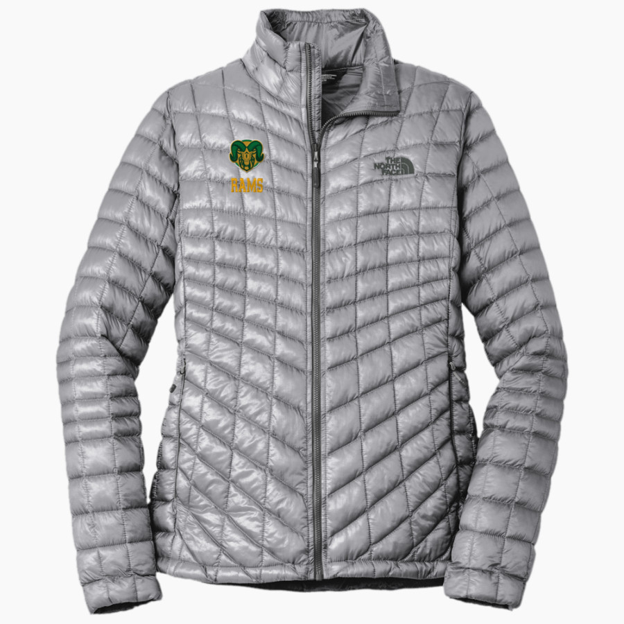 WYALUSING VALLEY SENIOR HIGH SCHOOL RAMS <span class="pdp-name-mascot">WYALUSING VALLEY RAMS</span> The North Face Women's Thermoball Trekker Jacket