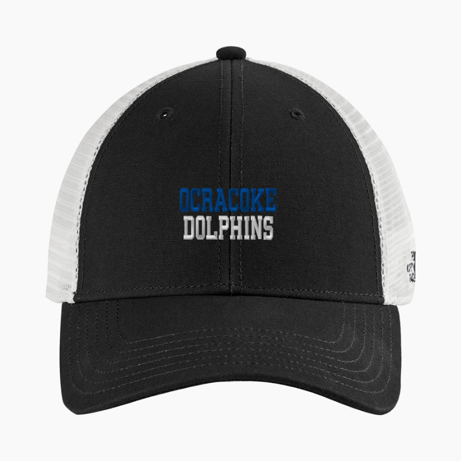 OCRACOKE SCHOOL DOLPHINS <span class="pdp-name-mascot">OCRACOKE DOLPHINS</span> The North Face Ultimate Trucker Cap