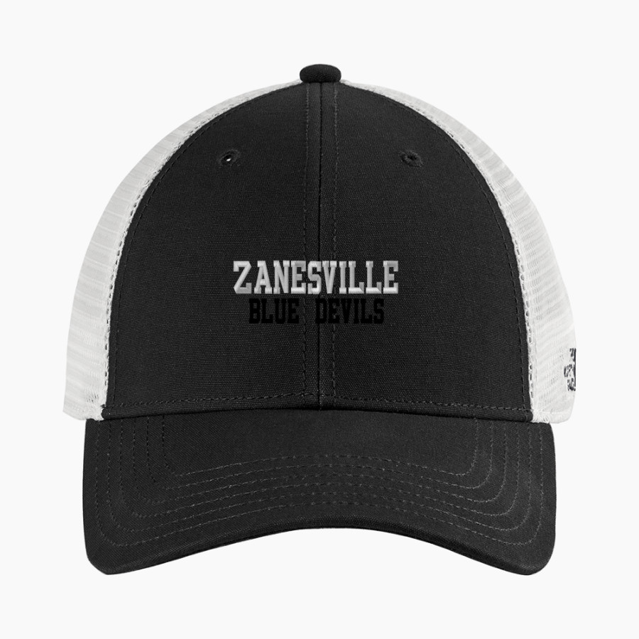 ZANESVILLE HIGH SCHOOL BLUE DEVILS The North Face Ultimate Trucker Cap