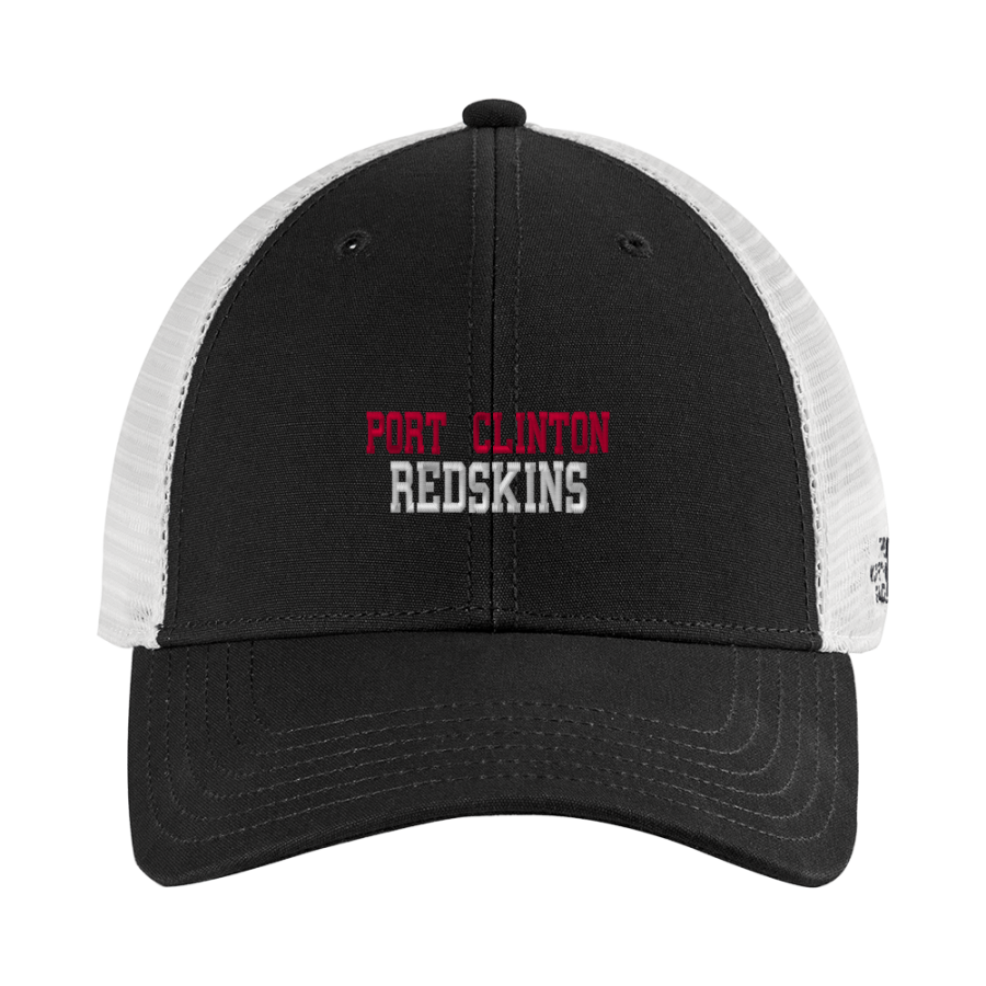 PORT CLINTON HIGH SCHOOL REDSKINS <span class="pdp-name-mascot">PORT CLINTON REDSKINS</span> The North Face Ultimate Trucker Cap