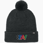 King Tech High School Online Apparel Store The North Face Pom Beanie Front Thumbnail