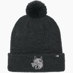 HYDRO-EAKLY HIGH SCHOOL BOBCATS The North Face Pom Beanie Front Thumbnail