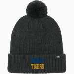 Mercy High School Tigers Online Store The North Face Pom Beanie Front Thumbnail