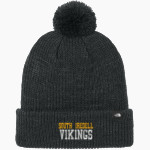 South Iredell Vikings <span class="pdp-name-mascot">South Iredell</span> The North Face Pom Beanie Front Thumbnail