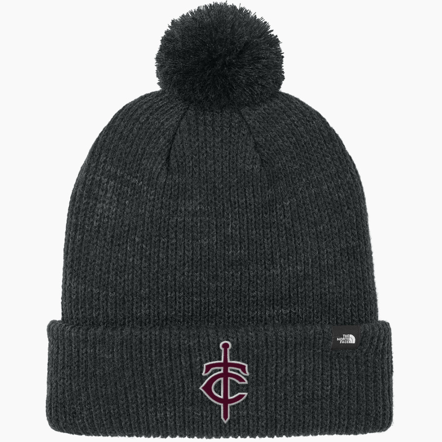 Trinity Warriors <span class="pdp-name-mascot">Trinity Christian Warriors</span> The North Face Pom Beanie