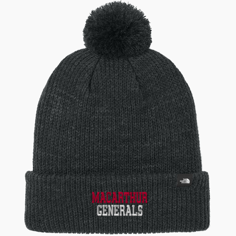 MacArthur Generals <span class="pdp-name-mascot">MACARTHUR HIGH SCHOOL Generals</span> The North Face Pom Beanie