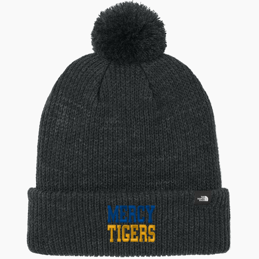 Mercy High School Tigers Online Store The North Face Pom Beanie