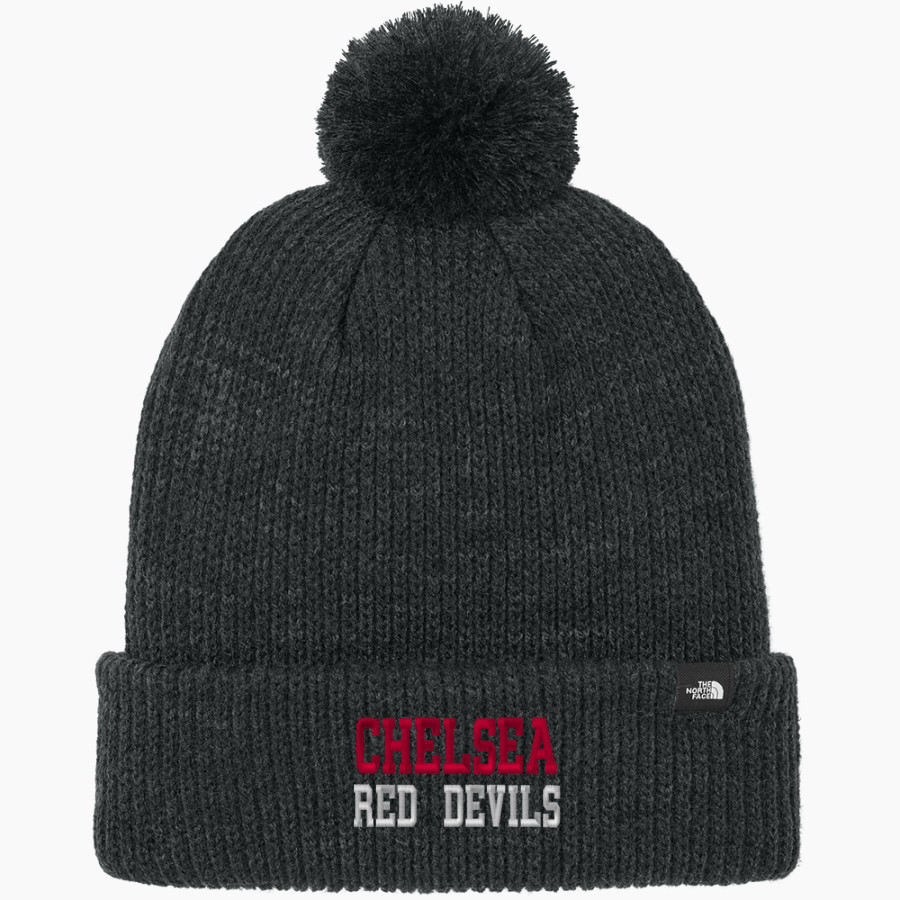 Chelsea Red Devils <span class="pdp-name-mascot">Chelsea Red Devils</span> The North Face Pom Beanie