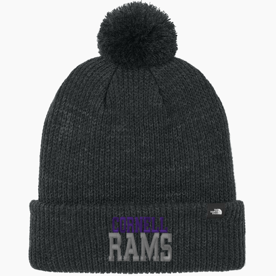 Cornell Rams <span class="pdp-name-mascot">Cornell Rams</span> The North Face Pom Beanie