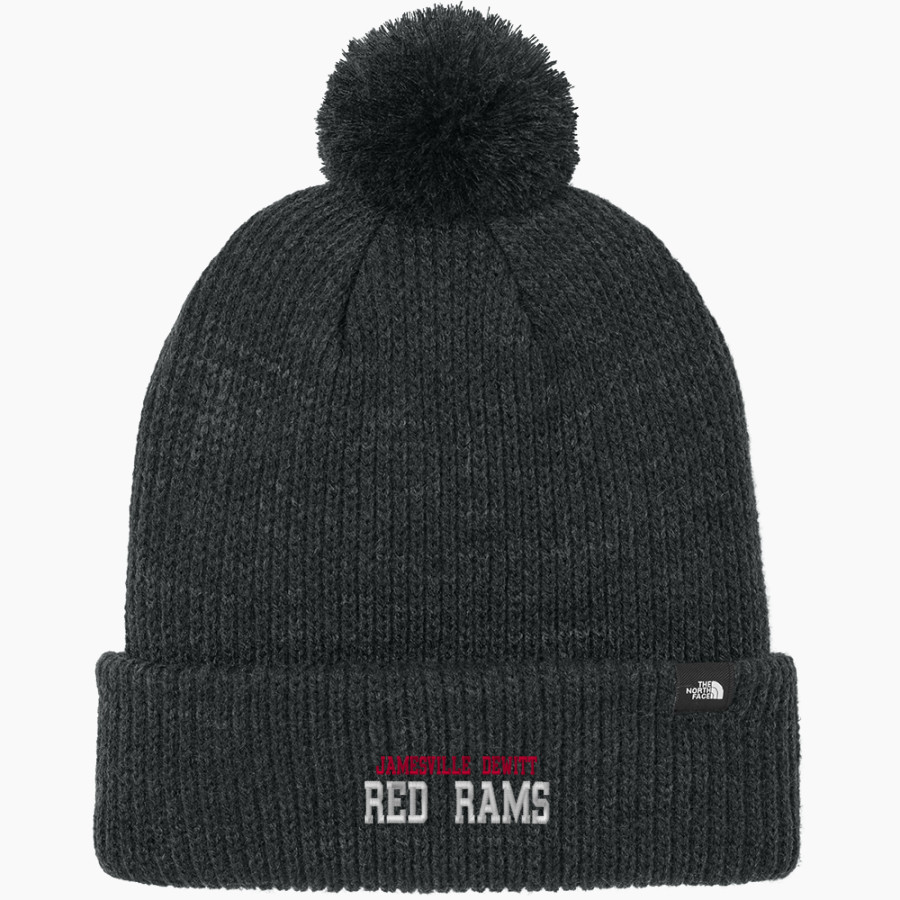 Jamesville DeWitt Red Rams <span class="pdp-name-mascot">Jamesville DeWitt Red Rams or JD Red Rams</span> The North Face Pom Beanie