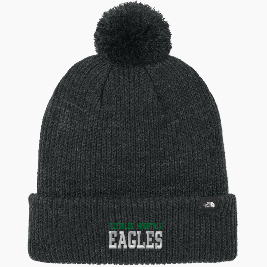 Reynolds Mountain Eagles The North Face Pom Beanie