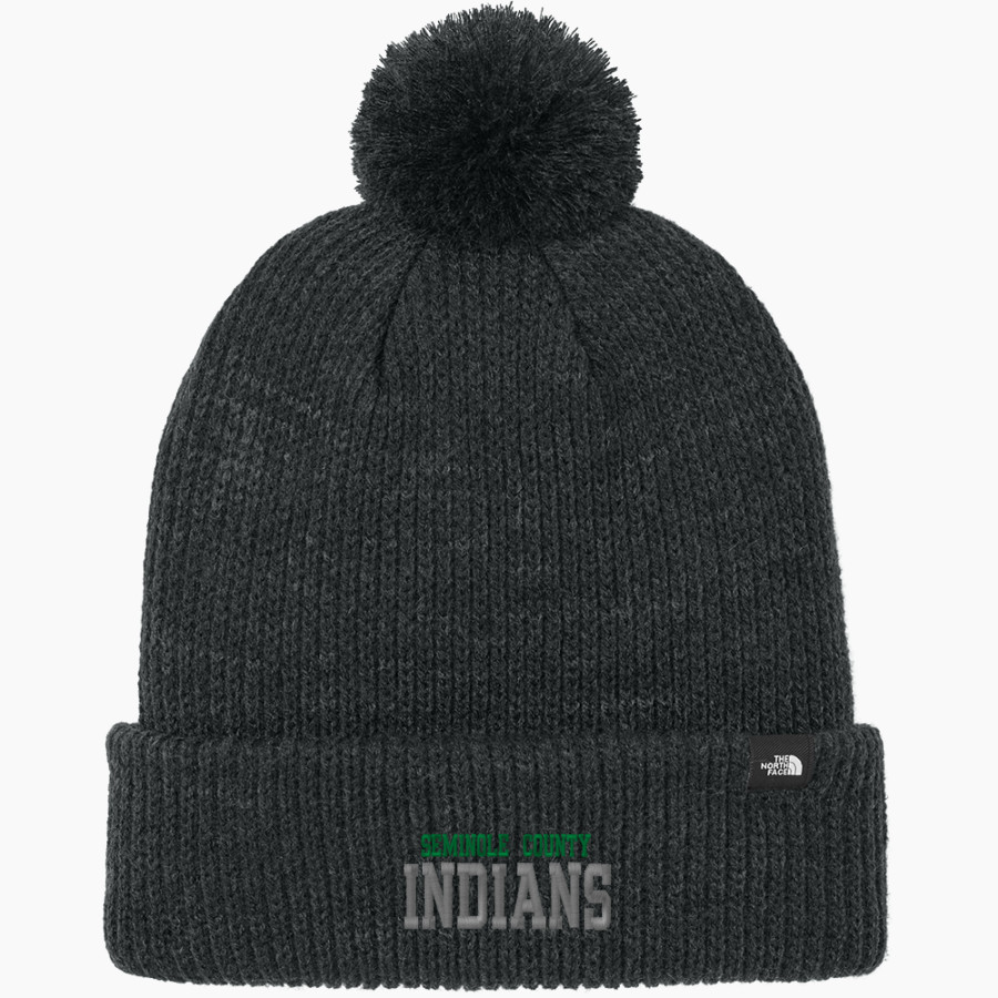 SEMINOLE COUNTY HIGH SCHOOL INDIANS <span class="pdp-name-mascot">SEMINOLE COUNTY INDIANS</span> The North Face Pom Beanie