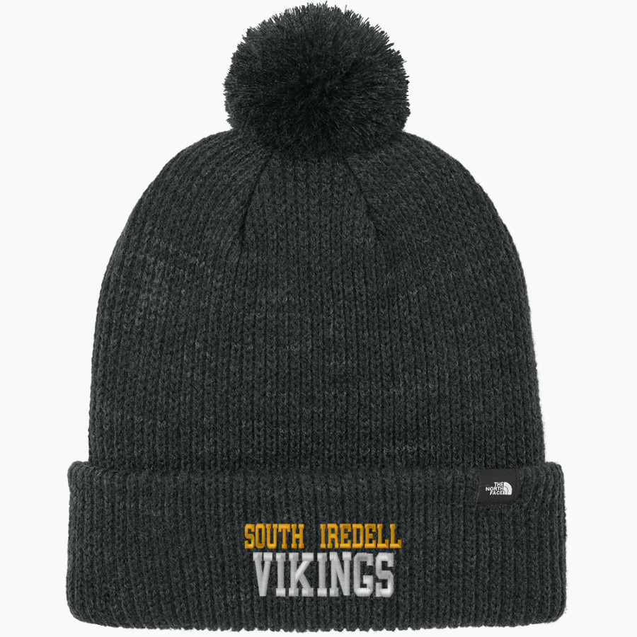 South Iredell Vikings <span class="pdp-name-mascot">South Iredell</span> The North Face Pom Beanie