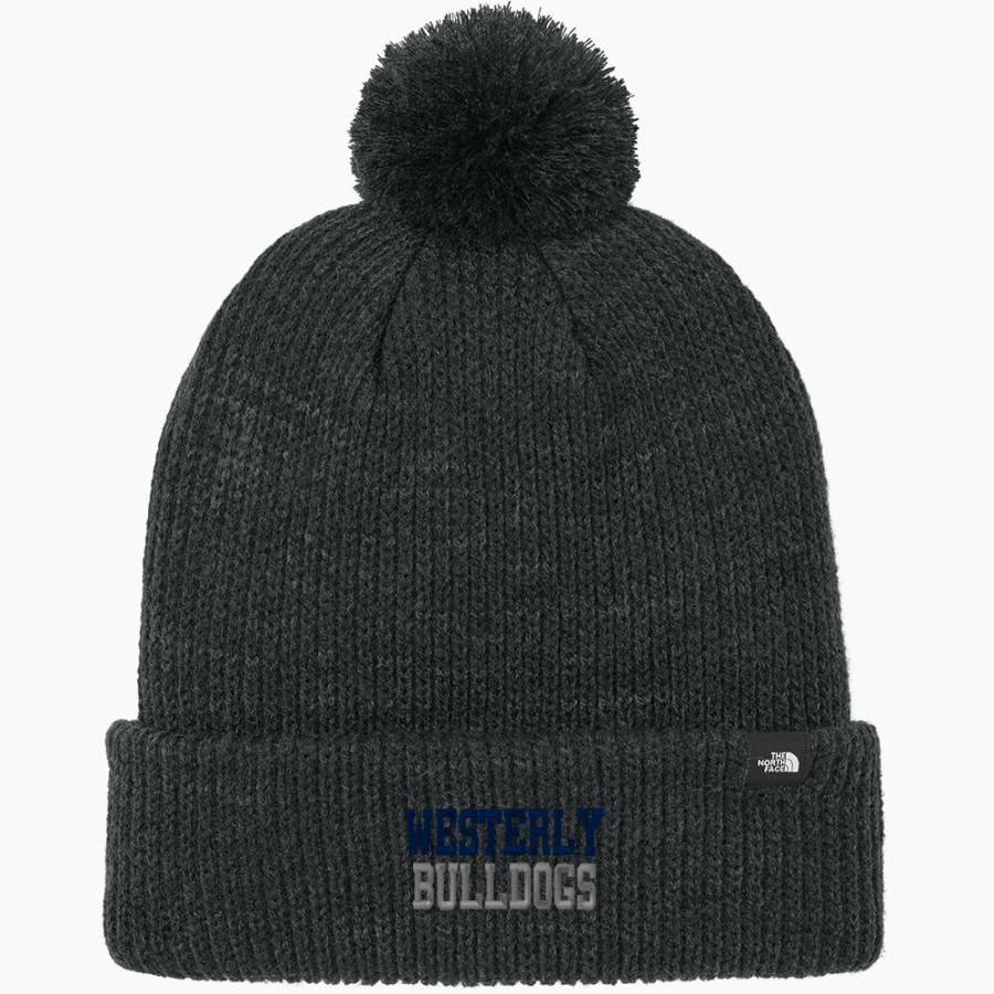 Westerly Bulldogs <span class="pdp-name-mascot">Westerly Bulldogs</span> The North Face Pom Beanie