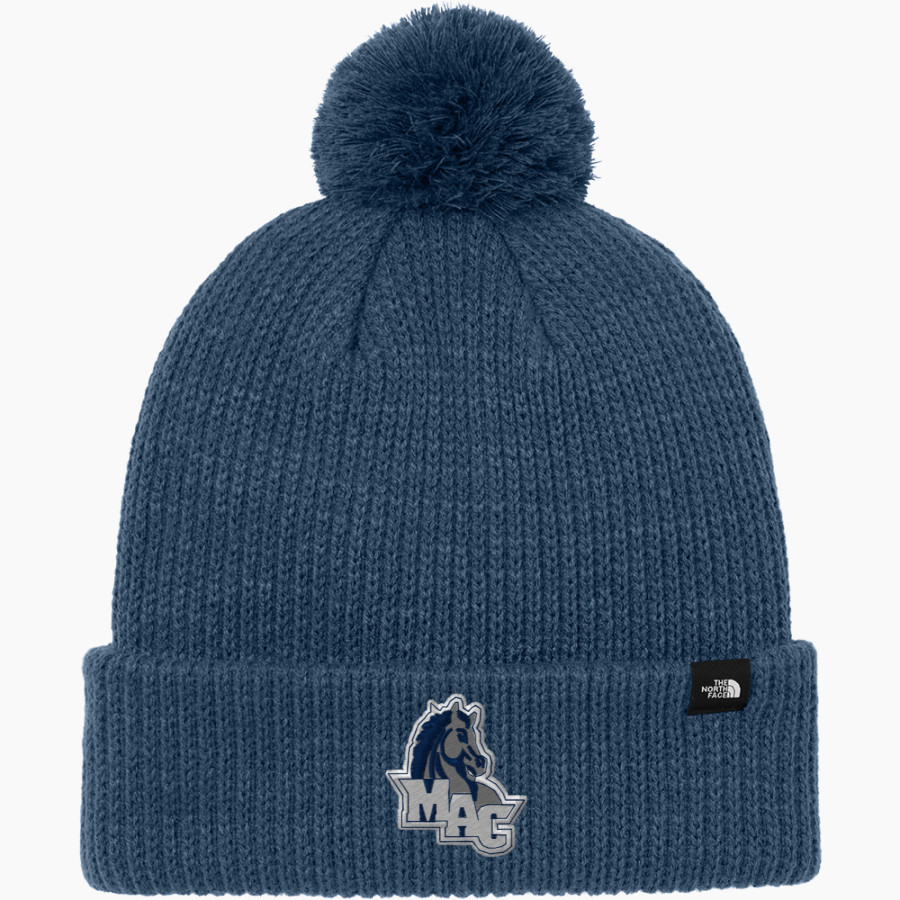 Mount Aloysius College Mounties The North Face Pom Beanie