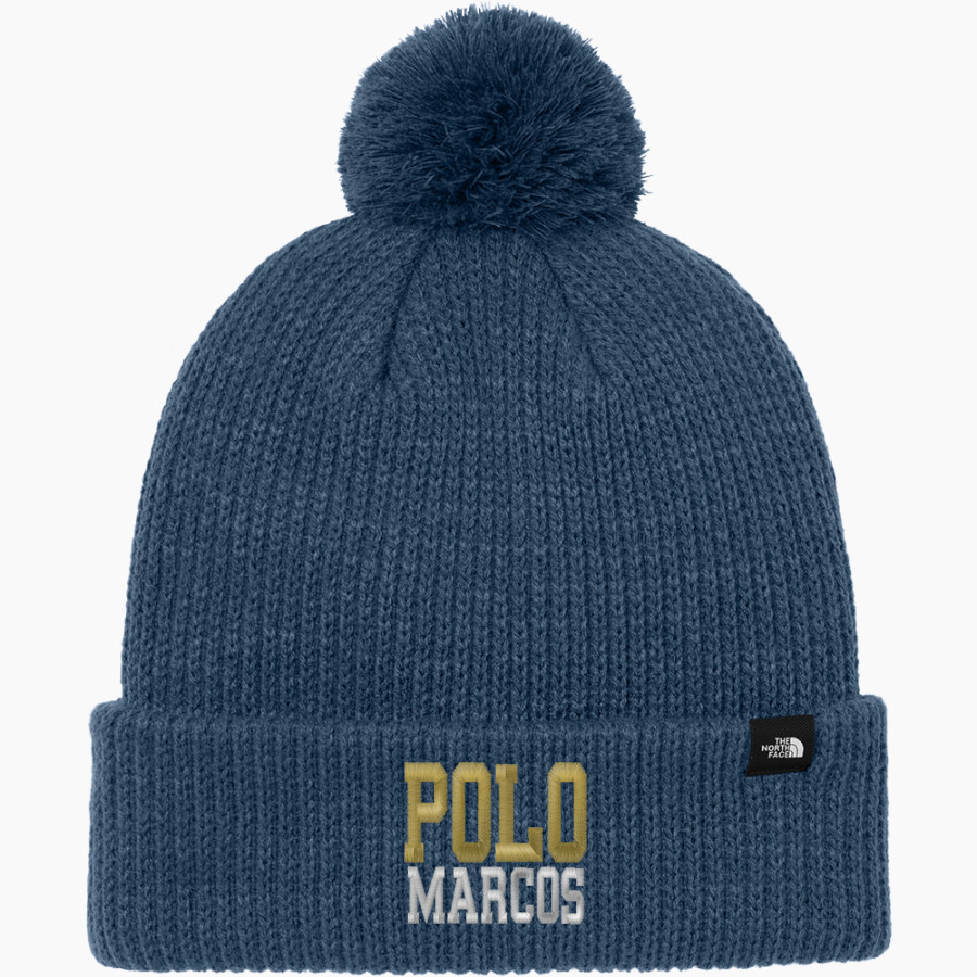 POLO HIGH SCHOOL MARCOS <span class="pdp-name-mascot">POLO MARCOS</span> The North Face Pom Beanie