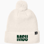 Michigan State University Spartans <span class="pdp-name-mascot">Michigan State University Spartans</span> The North Face Pom Beanie Front Thumbnail