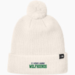 St. Patrick's Academy Wolfhounds <span class="pdp-name-mascot">Great Falls Central Catholic H S Mustangs</span> The North Face Pom Beanie Front Thumbnail