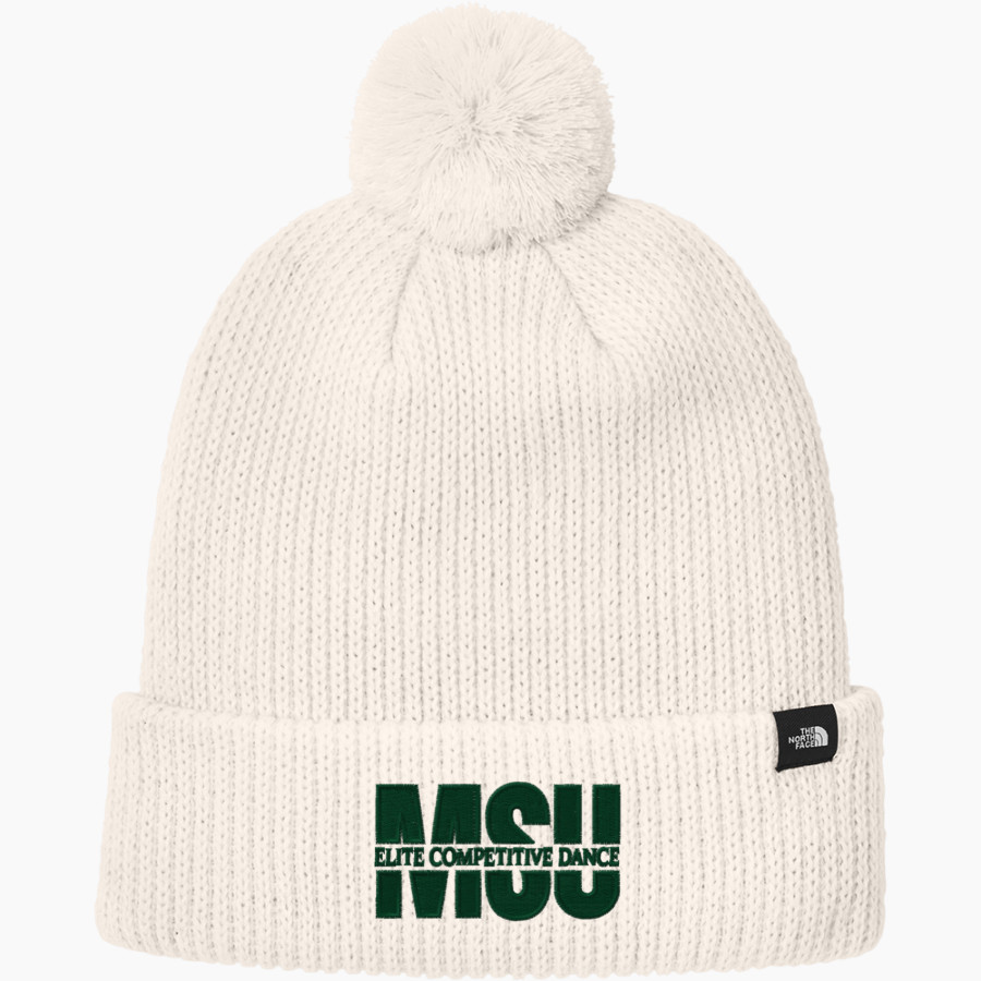 Michigan State University Spartans <span class="pdp-name-mascot">Michigan State University Spartans</span> The North Face Pom Beanie