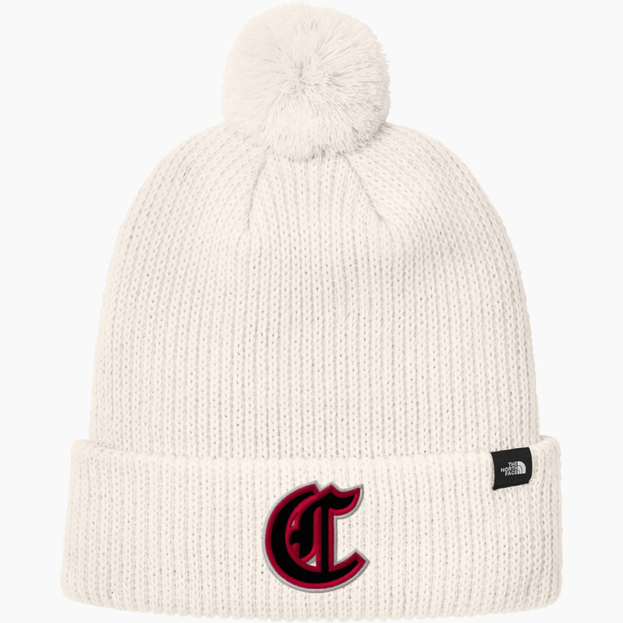CURRITUCK COUNTY HIGH SCHOOL KNIGHTS <span class="pdp-name-mascot">CURRITUCK COUNTY KNIGHTS</span> The North Face Pom Beanie