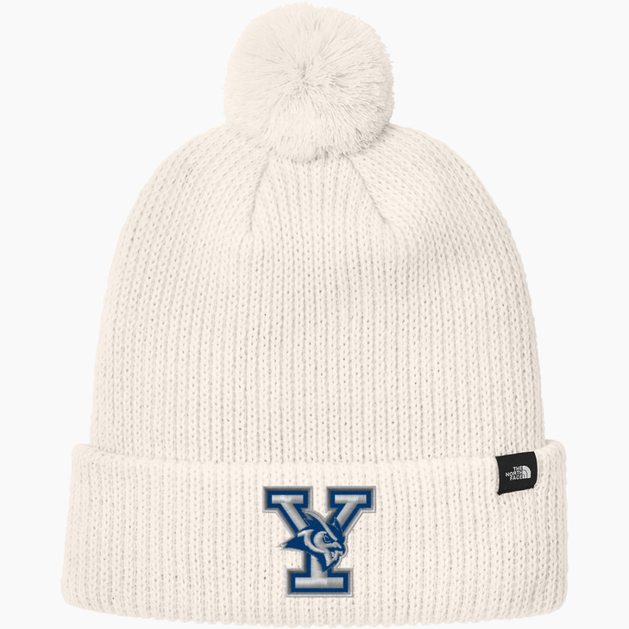 YANTIS HIGH SCHOOL OWLS <span class="pdp-name-mascot">YANTIS OWLS</span> The North Face Pom Beanie