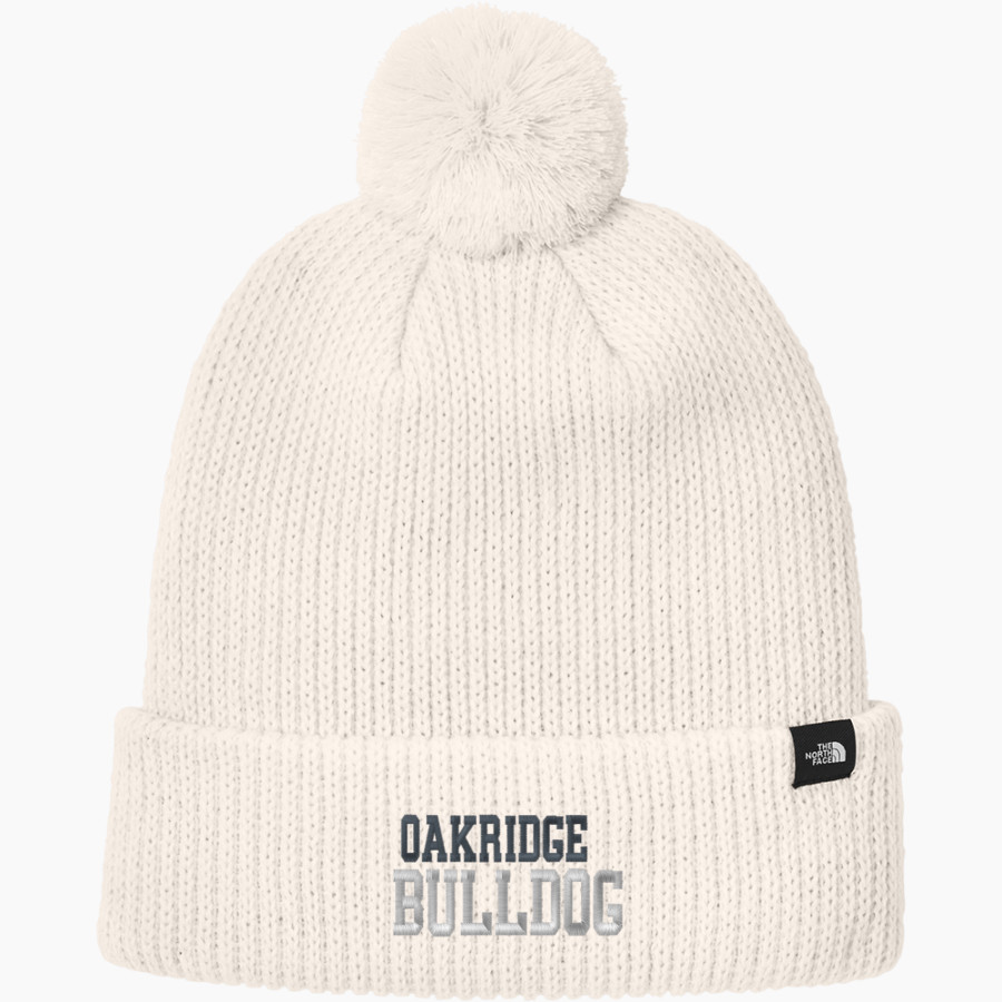 Oakridge Bulldog <span class="pdp-name-mascot">Oakridge Bulldog</span> The North Face Pom Beanie