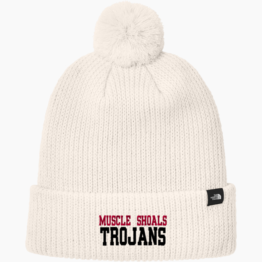 MUSCLE SHOALS HIGH SCHOOL TROJANS <span class="pdp-name-mascot">MUSCLE SHOALS TROJANS</span> The North Face Pom Beanie