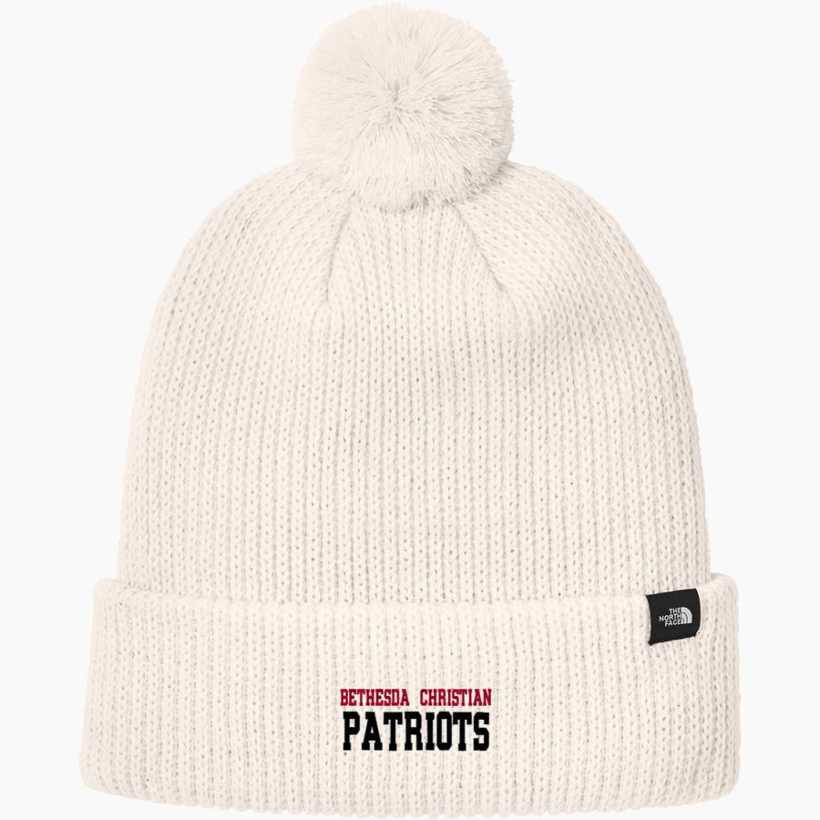 BETHESDA CHRISTIAN HIGH SCHOOL PATRIOTS The North Face Pom Beanie