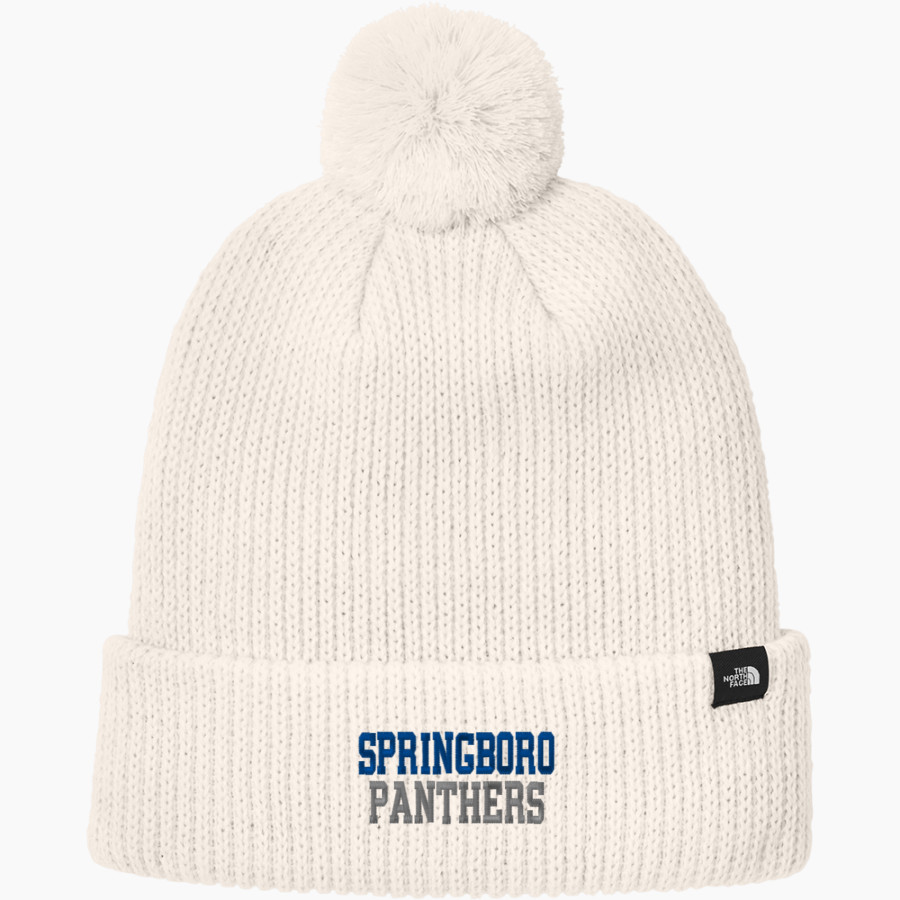 SPRINGBORO HIGH SCHOOL PANTHERS <span class="pdp-name-mascot">SPRINGBORO PANTHERS</span> The North Face Pom Beanie