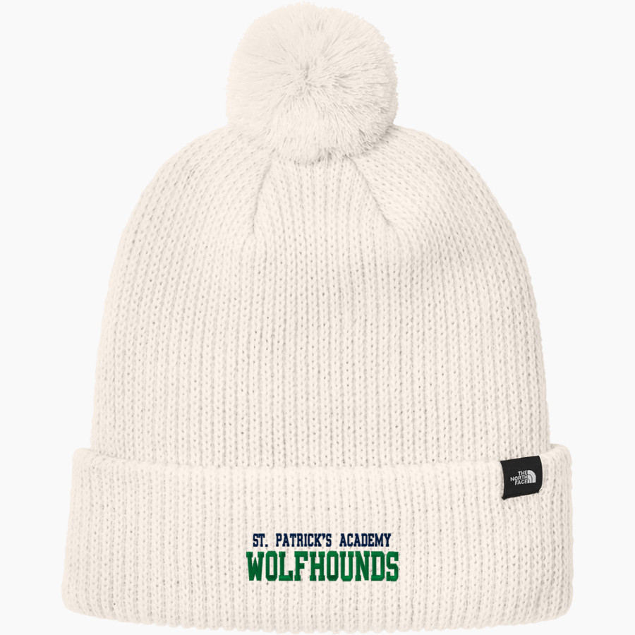 St. Patrick's Academy Wolfhounds <span class="pdp-name-mascot">Great Falls Central Catholic H S Mustangs</span> The North Face Pom Beanie
