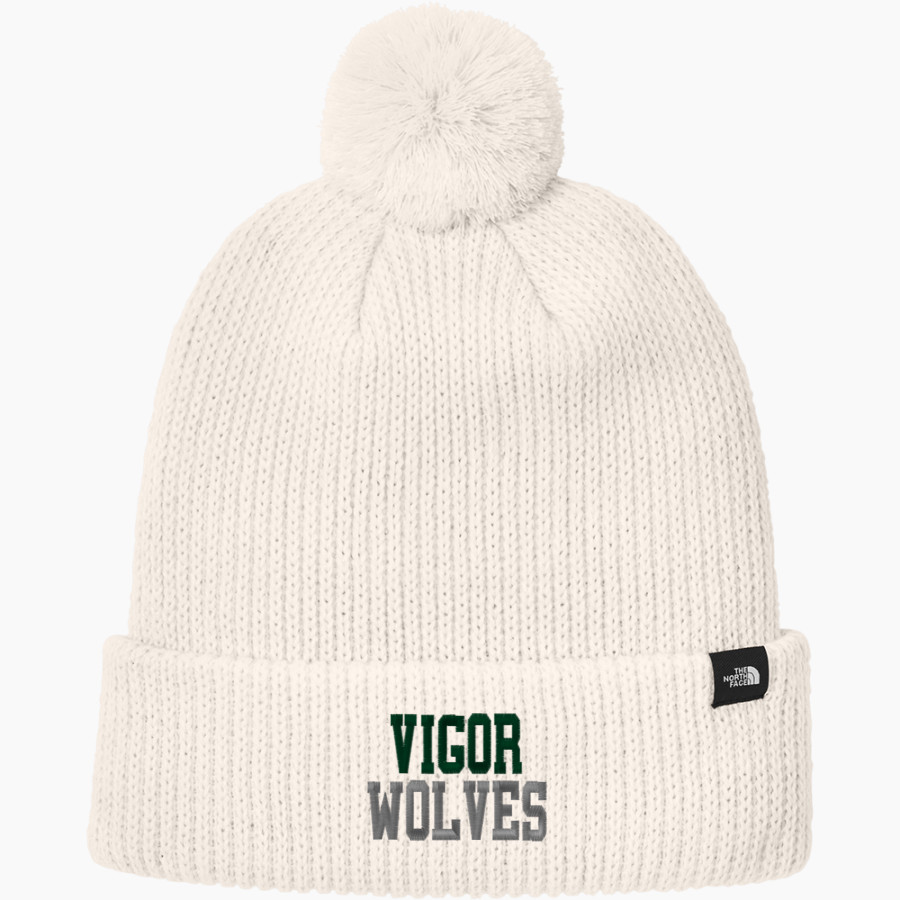Vigor Wolves <span class="pdp-name-mascot">Vigor Wolves</span> The North Face Pom Beanie