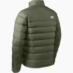 Evergreen Lutheran Eagles The North Face Men's Down Hybrid Jacket Back Thumbnail