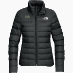 NORTH LITTLE ROCK HIGH SCHOOL CHARGING WILDCATS The North Face Women's Down Hybrid Jacket Front Thumbnail